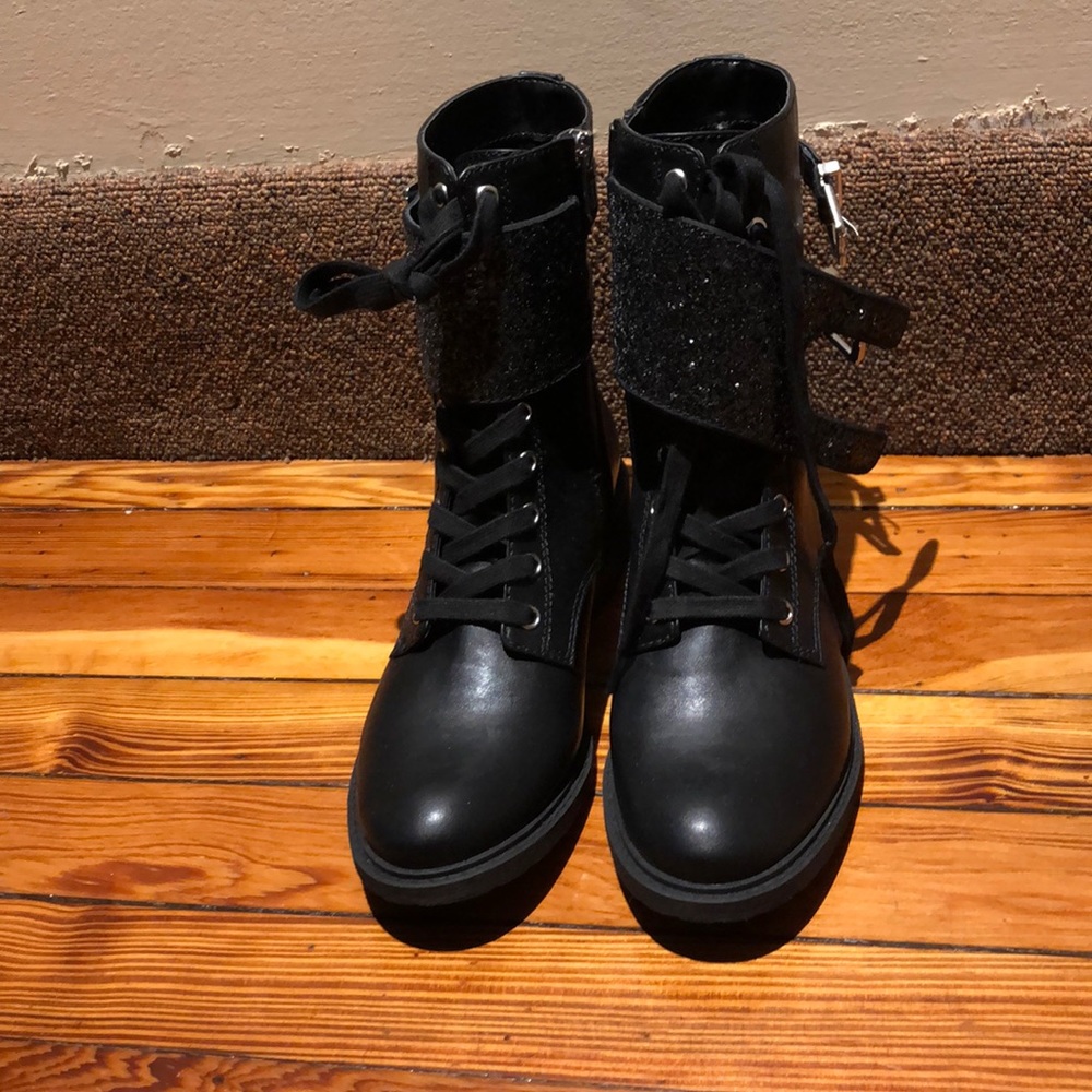Circus combat boots